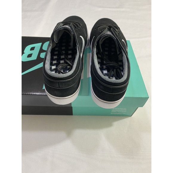 New Mens Size 9.5 Black White Nike SB Zoom Stefan Janoski OG Skate Shoes main image 6